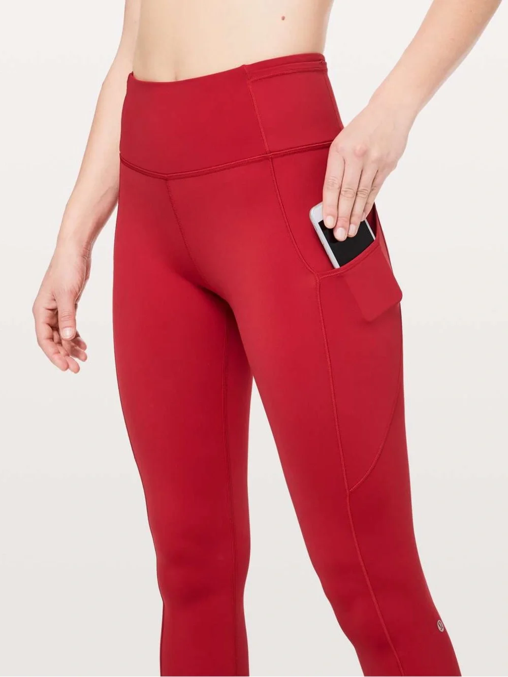 028. Lululemon Fast & Free 7/8 Tight II *Non-Reflective Nulux 25